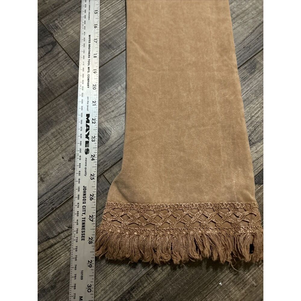 Chatoyant Straight Pants Brown Women Size M - Picture 4 of 7